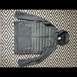 NIKE THERMA MEN WINTERIZED HOODED TRAINING FULL ZIP JACKET - GREY BV6298-084 - M